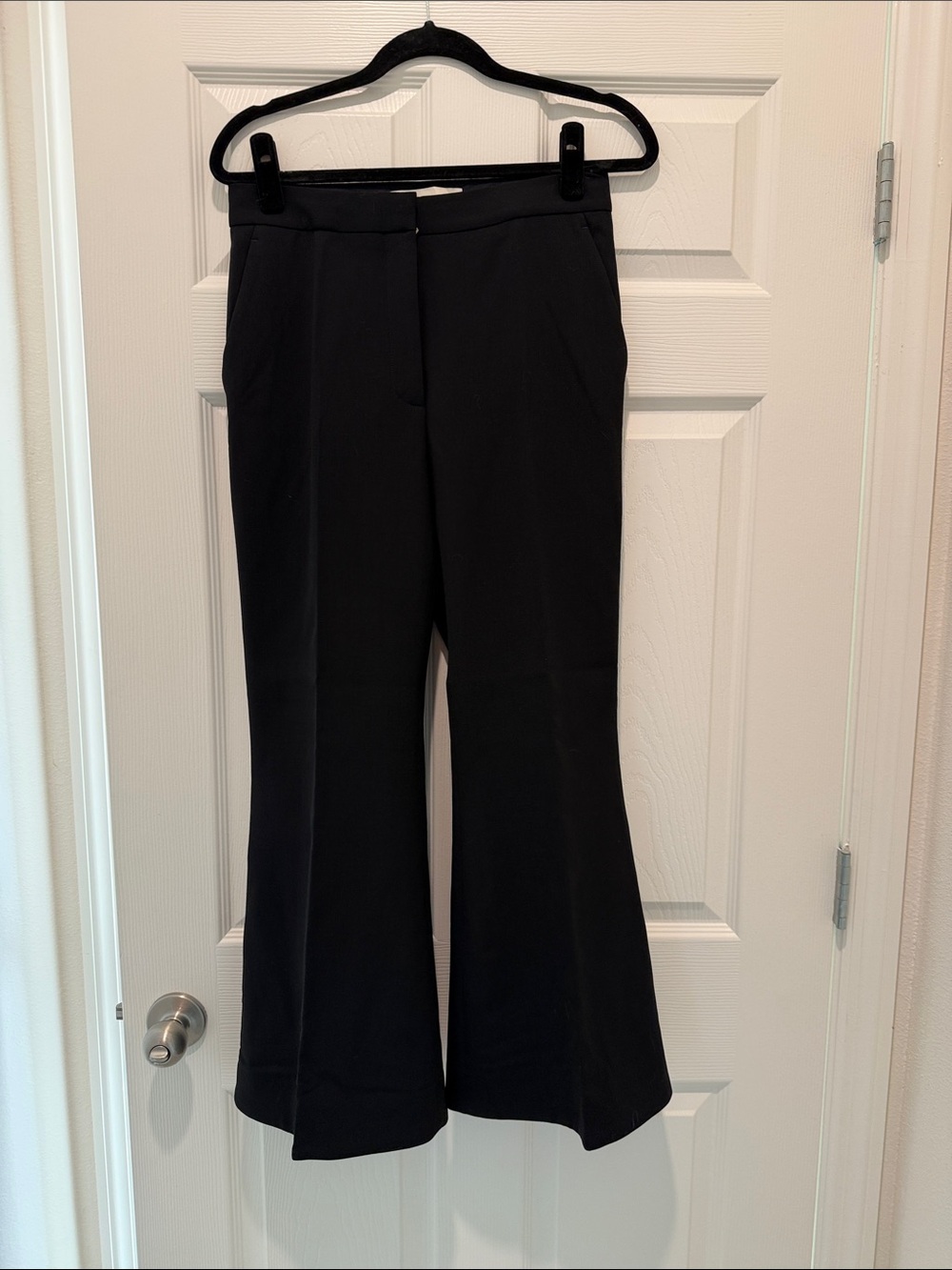 Stella McCartney Black Flared Trousers size 40